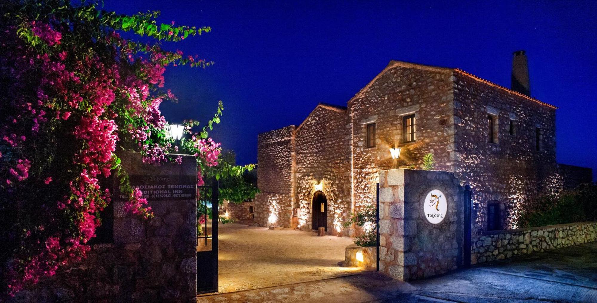 Pírgos Dhiroú Guesthouse Toxotis المظهر الخارجي الصورة